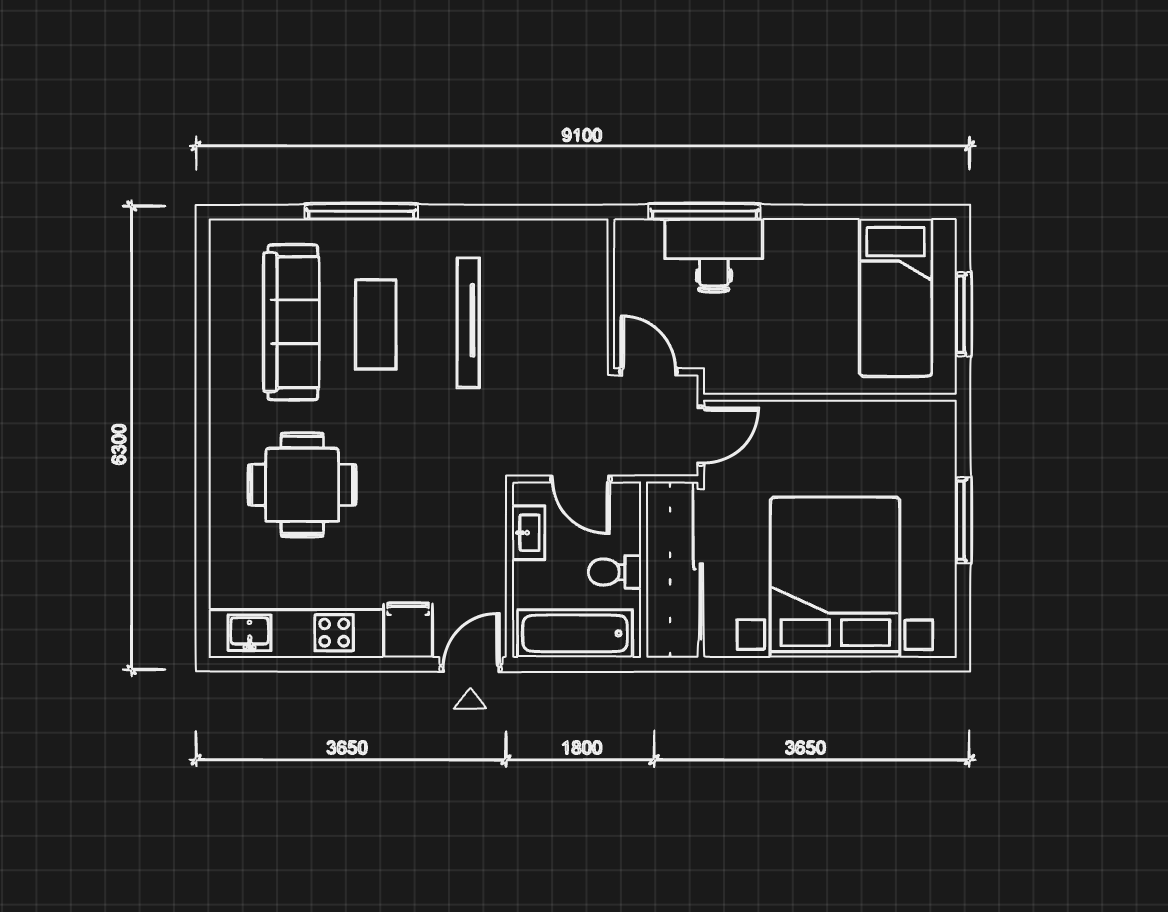 CAD review image for the PNG sample DXF