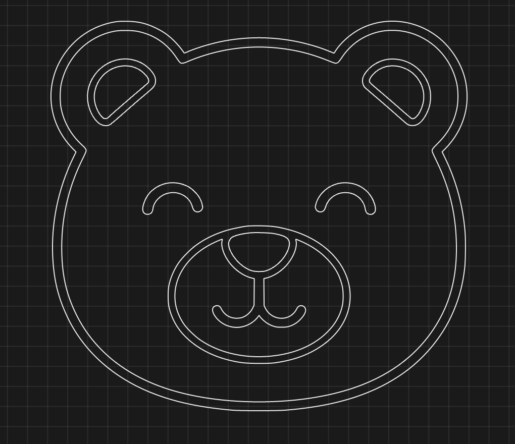 CAD review image for the SVG sample DXF
