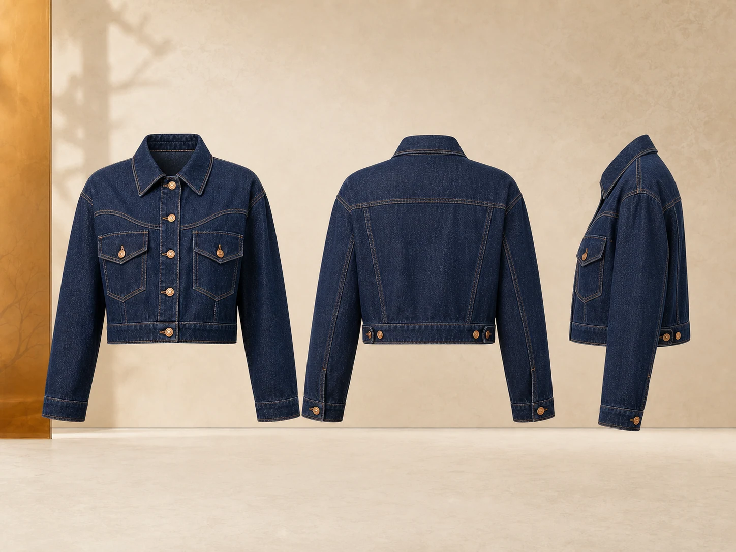 Garment three-view