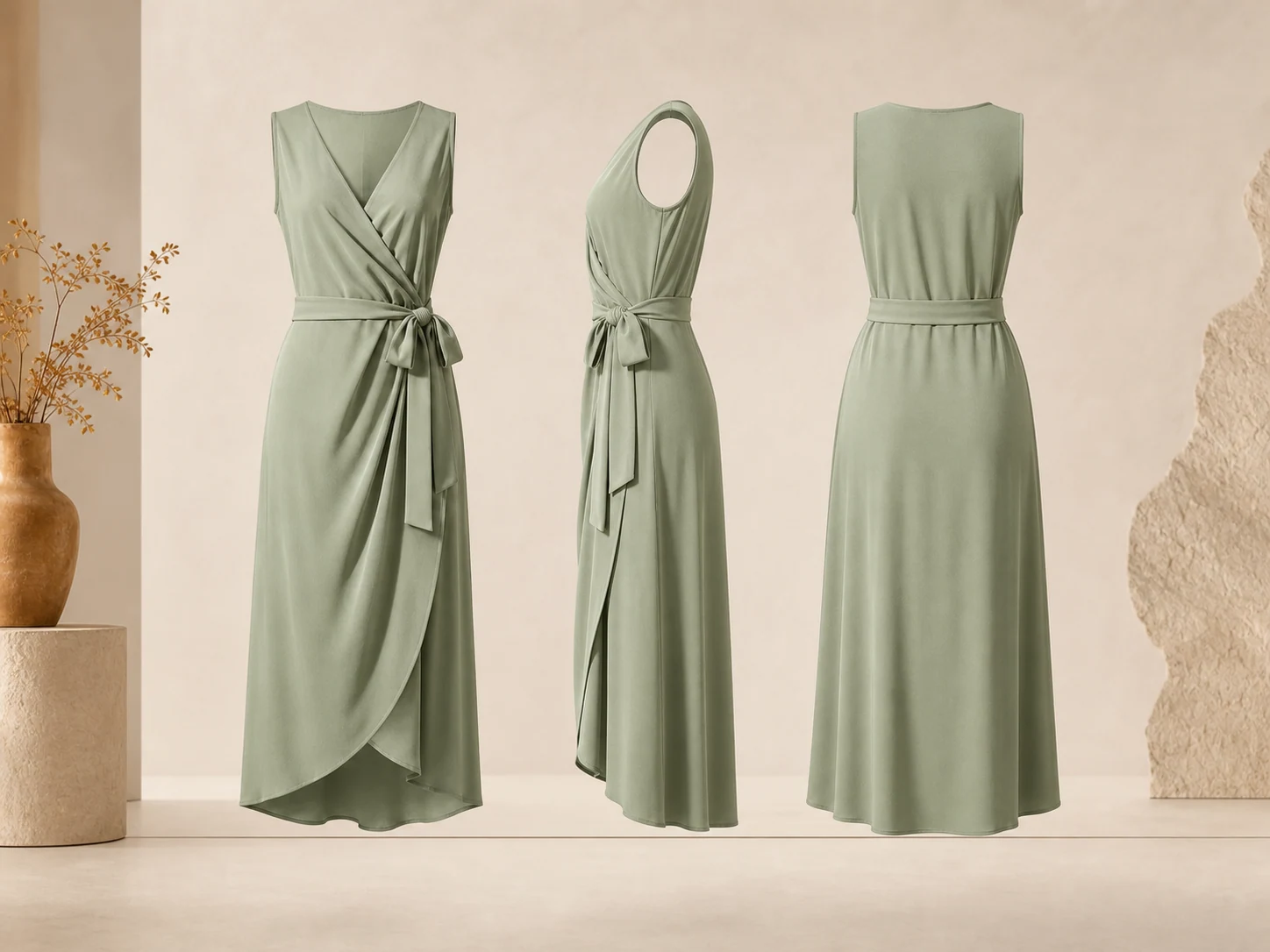 Garment three-view