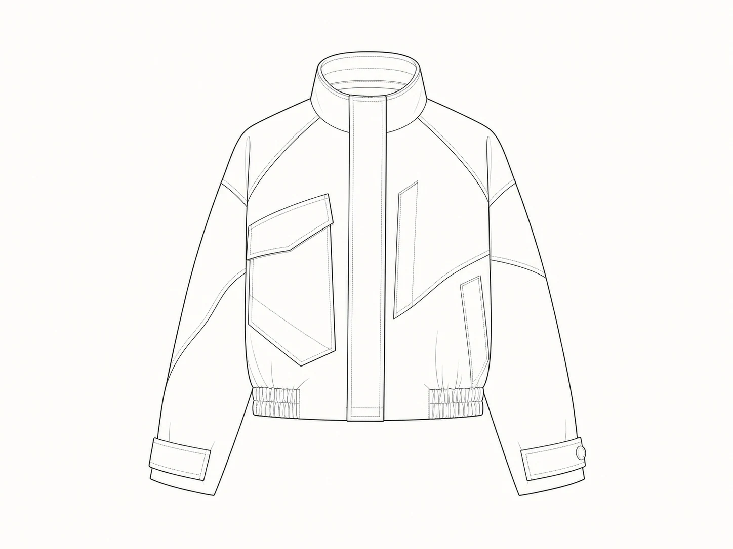 Technical line art