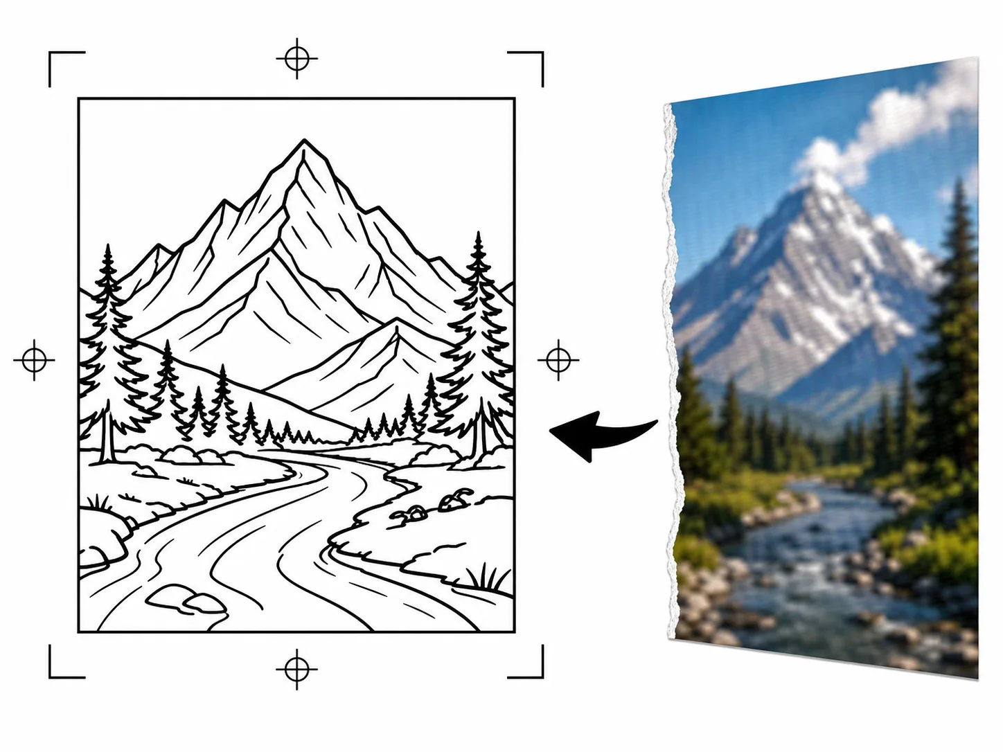 Simple drawing or diagram